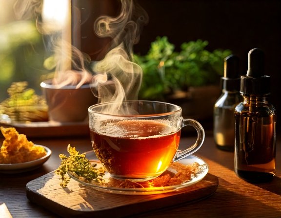 Boswellia extract, capsule tea