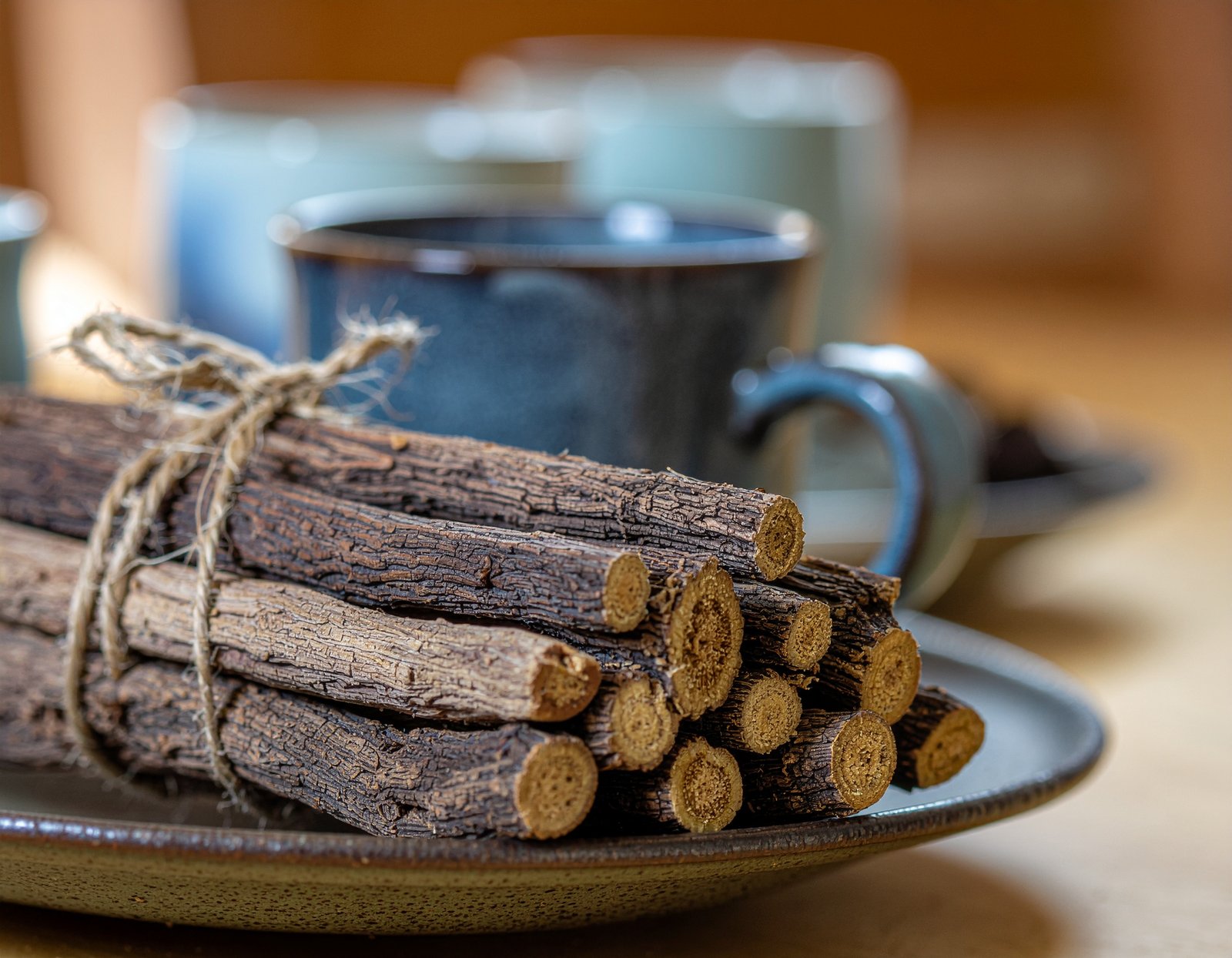 Licorice root tea