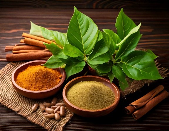 Gymnema, cinnamon, and capsules