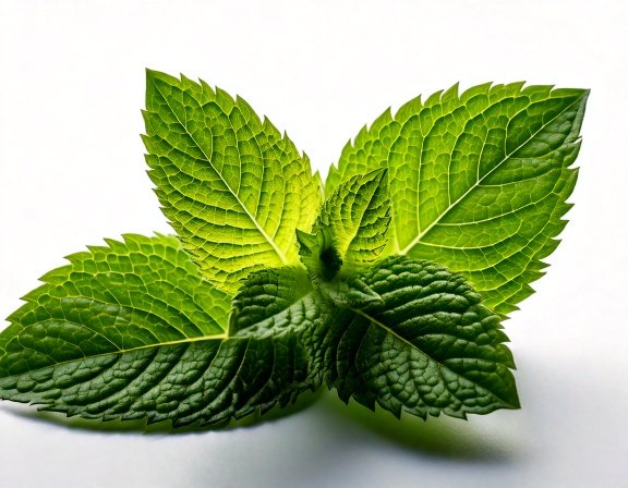 Peppermint leaves