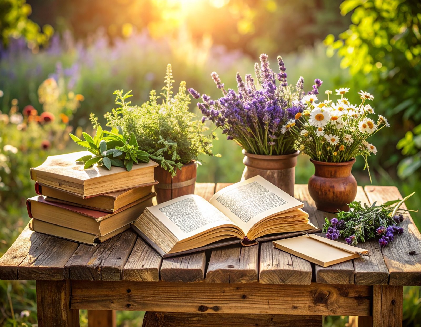 Herbal tea setup for women's health