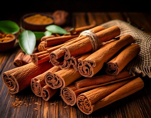 Cinnamon bark sticks for warming spices and remedies