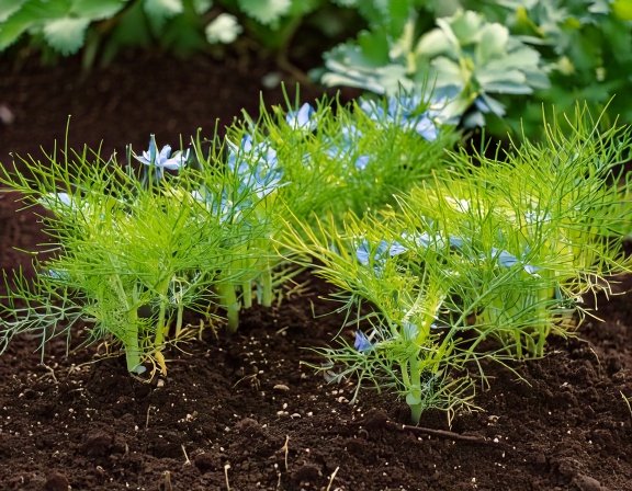 Sowing Nigella seeds
