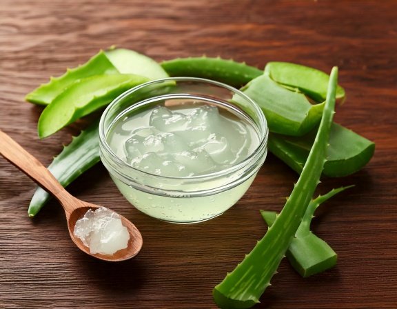 Fresh Aloe gel, skincare, and juice