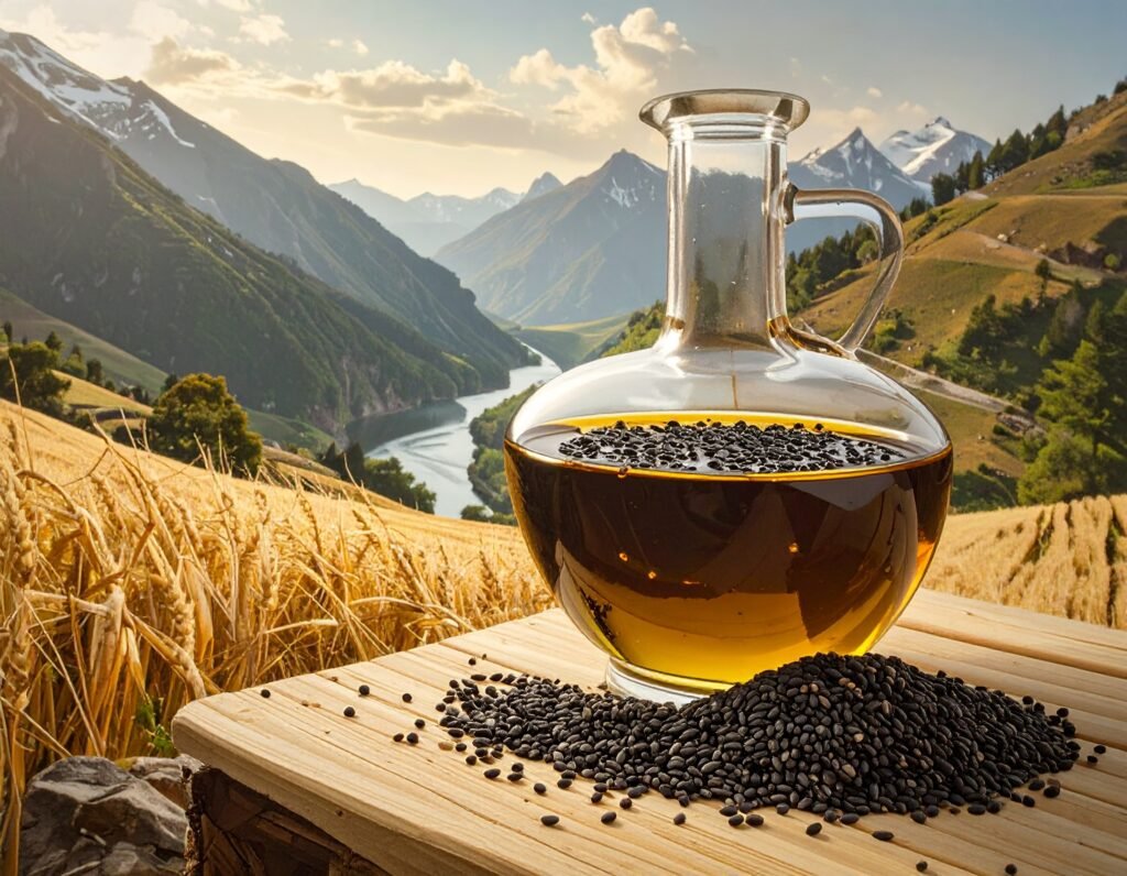 Black seed oil ritual