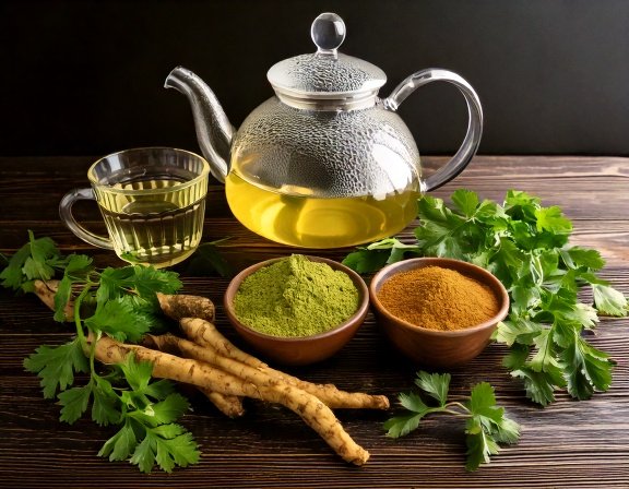 Fresh and dried Shatavari roots