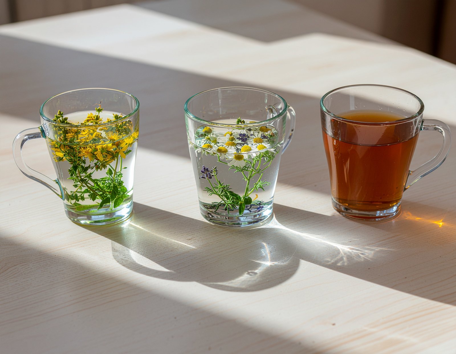 Chamomile flowers for soothing teas and tinctures