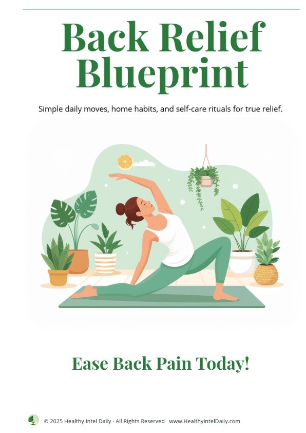 Back Relief Blueprint Lead Magnet Cover