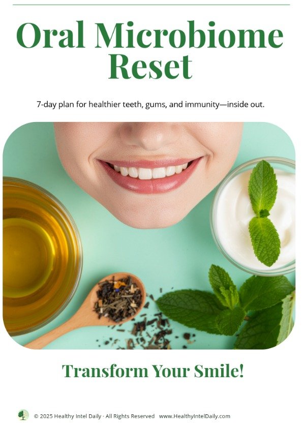 7-Day Oral Microbiome Reset Lead Magnet Cover