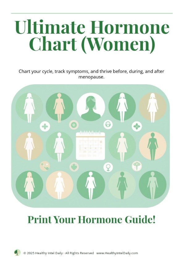 Ultimate Hormone Chart for Women Lead Magnet Cover