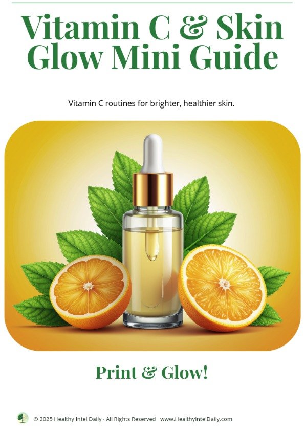 Vitamin C & Skin Glow Mini-Guide Lead Magnet Cover
