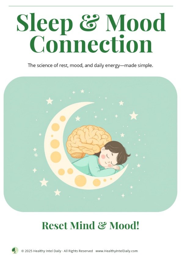 The Sleep & Mood Connection Lead Magnet Cover